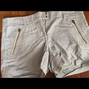 J. Crew stripped shorts